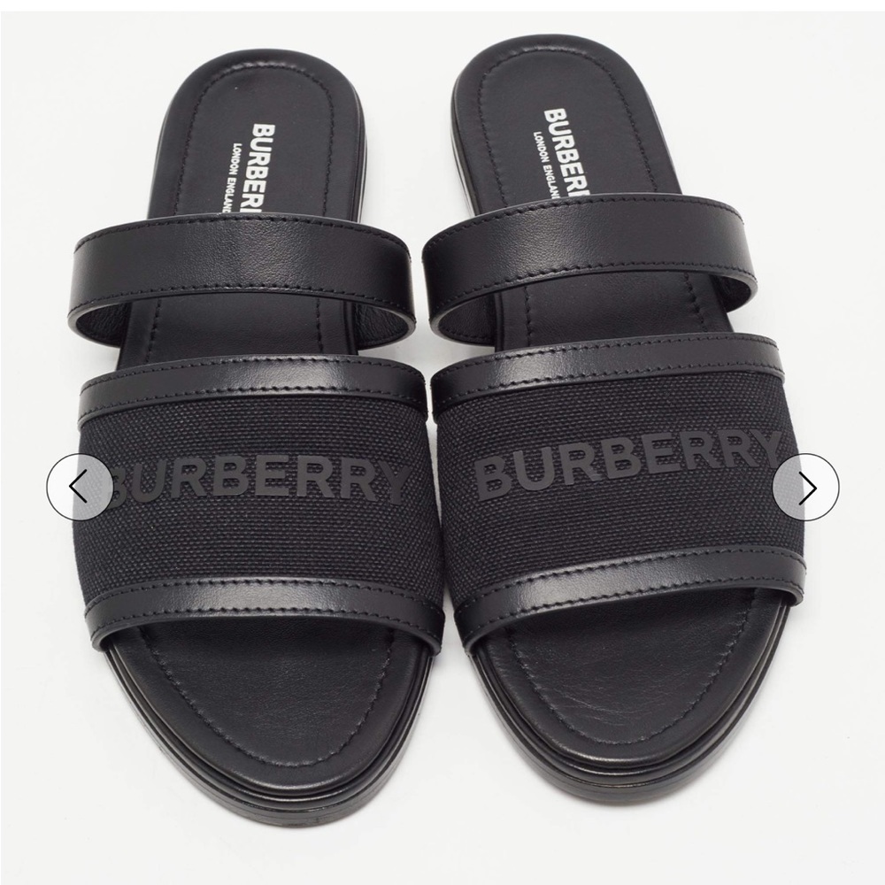 Burberry Black Sandals - Picture 2 of 6
